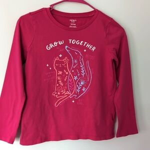 Shirt, Carter's Kids, sz. 12 hot pink